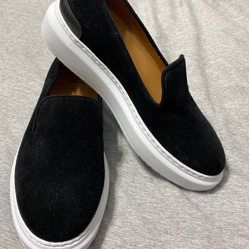 Aquatalia suede loafer